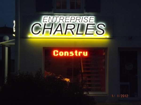 electronic LED panel