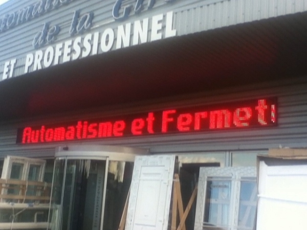 electronic graphic LED display